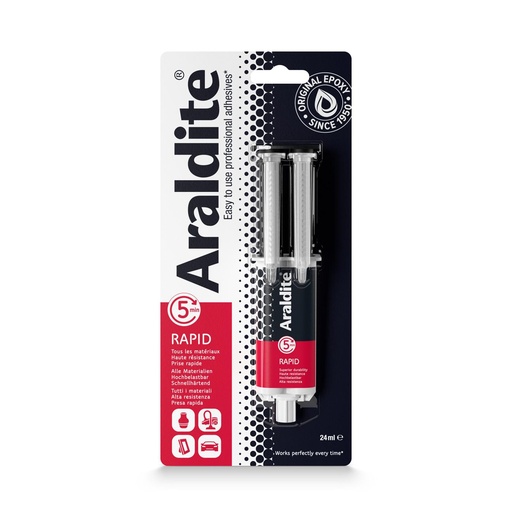 [MK2621239708] ARALDITE RAPID - box da 6 x 24ml